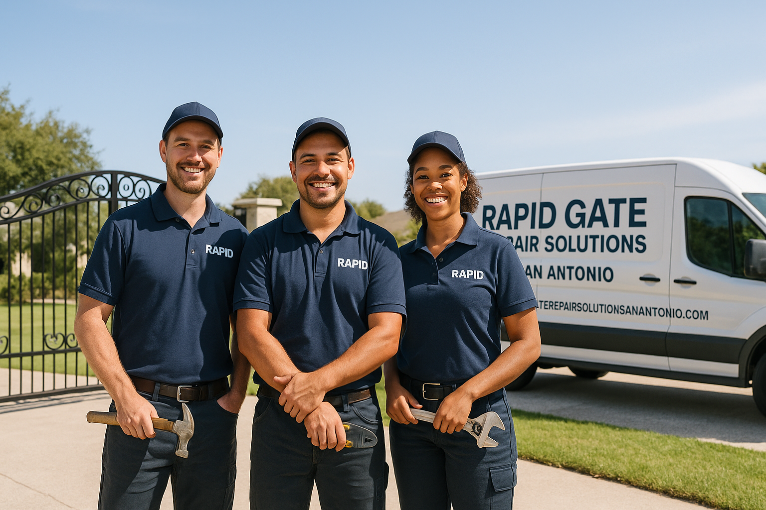 Rapid Gate Repair Solutions San Antonio at work