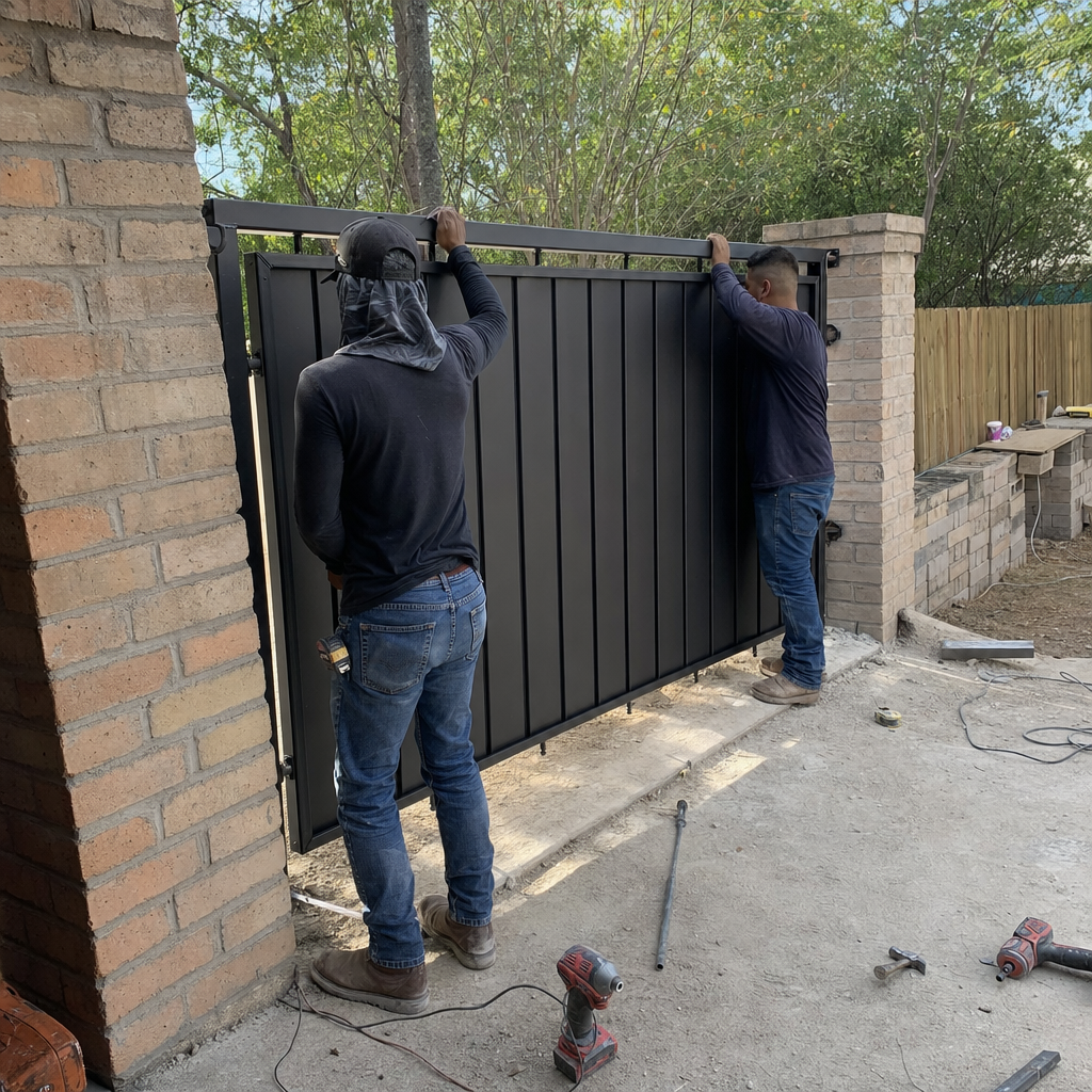 Gate Repair job in San Antonio — photo 2